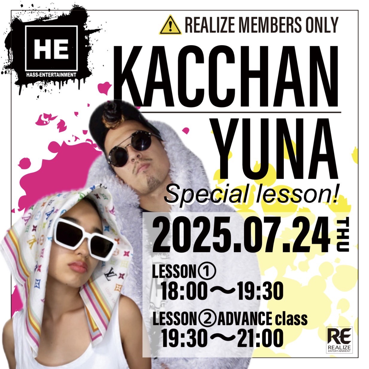 KACCHAN & YUNA WORK SHOP